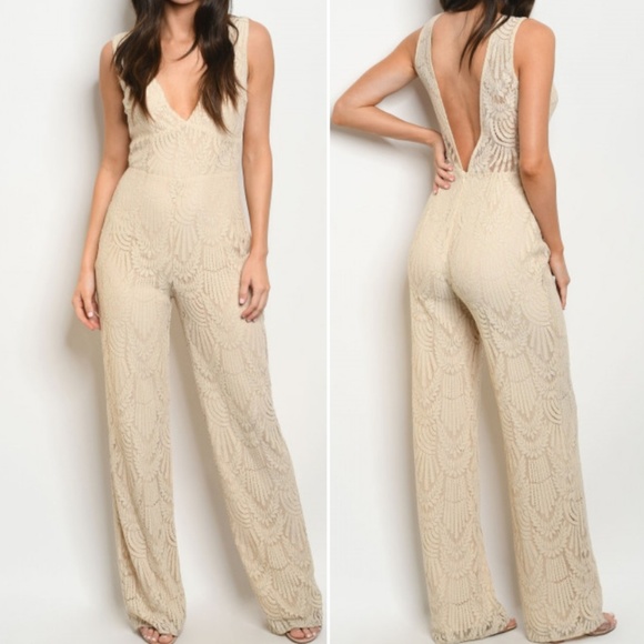 Trend Setter Diva Boutique Pants - #12 SAND PANT JUMPSUIT